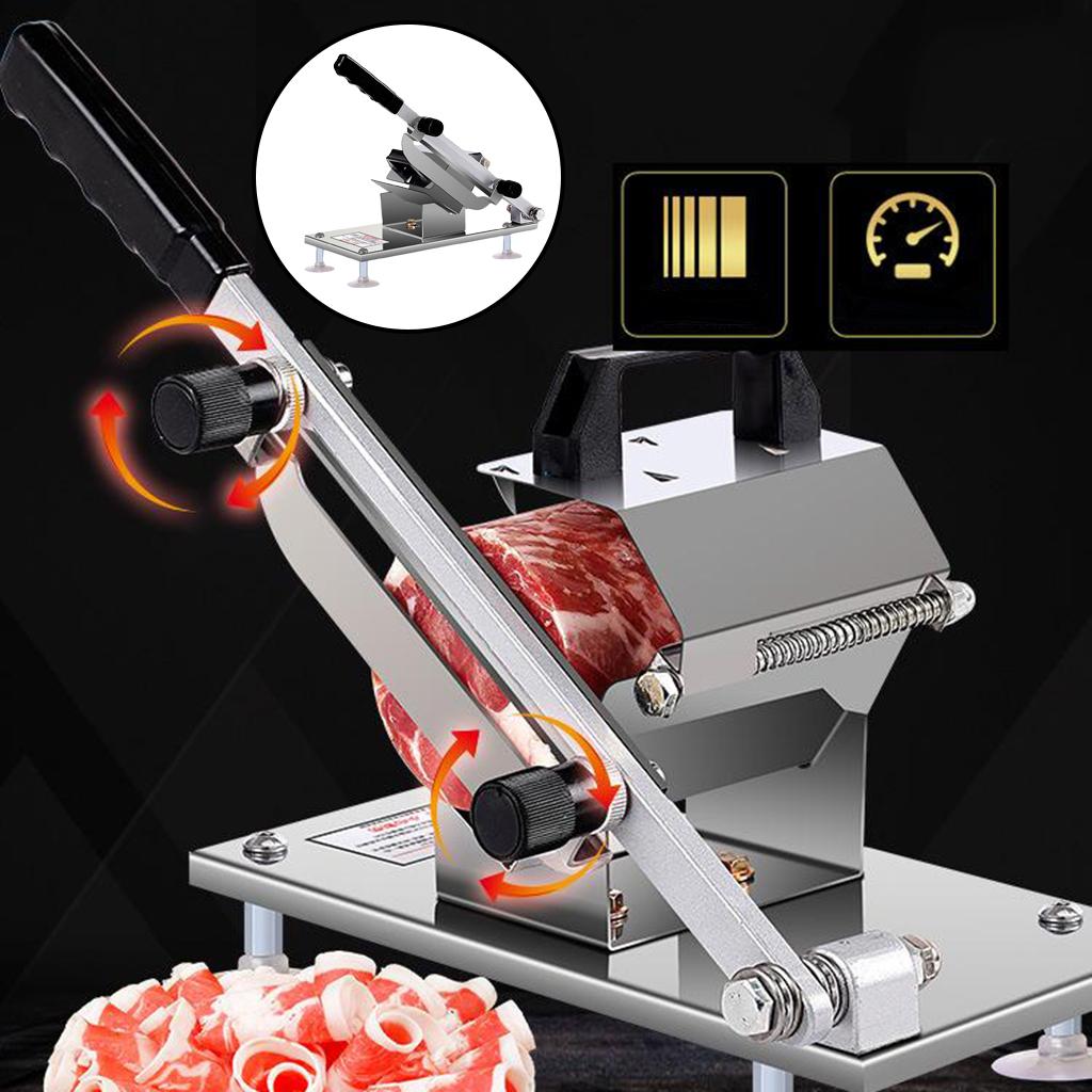 Household Manual Frozen Meat Slicer Cutter Mutton for Cooking Hotpot Shabu