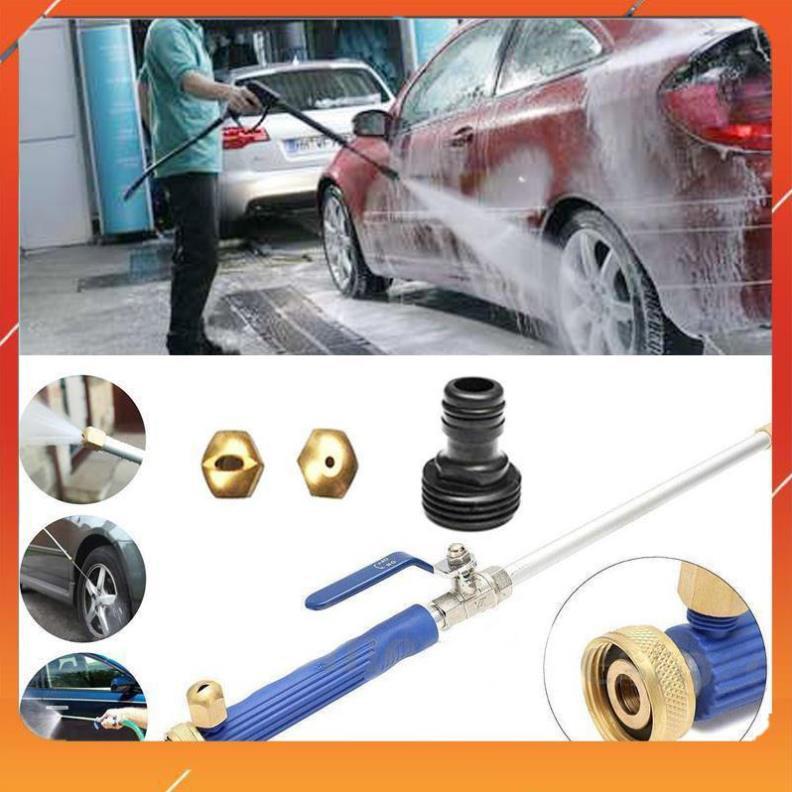 ️ Bộ Dây và Vòi Phun Xịt Nước Rửa Xe,Tưới Cây Tăng Áp Lực Nước Loại 15m 657621