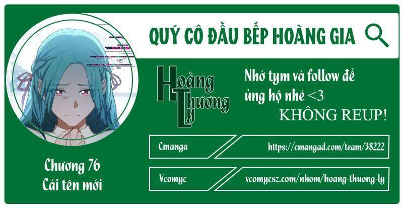 quý cô đầu bếp hoàng gia chapter 76 1
