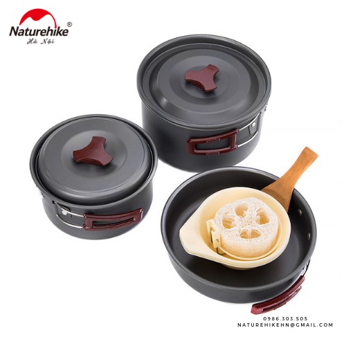 Bộ nồi dã ngoại Naturehike NH15T203-G