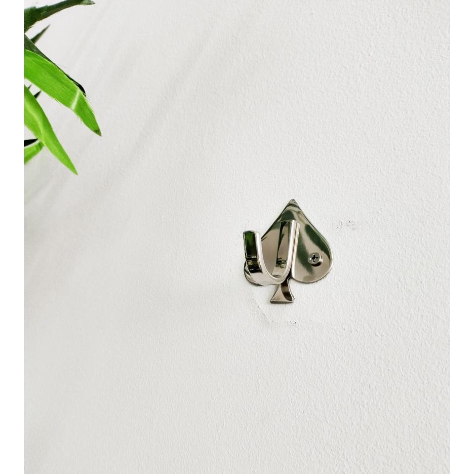Móc áo đơn inox hình trái táo, TT-041