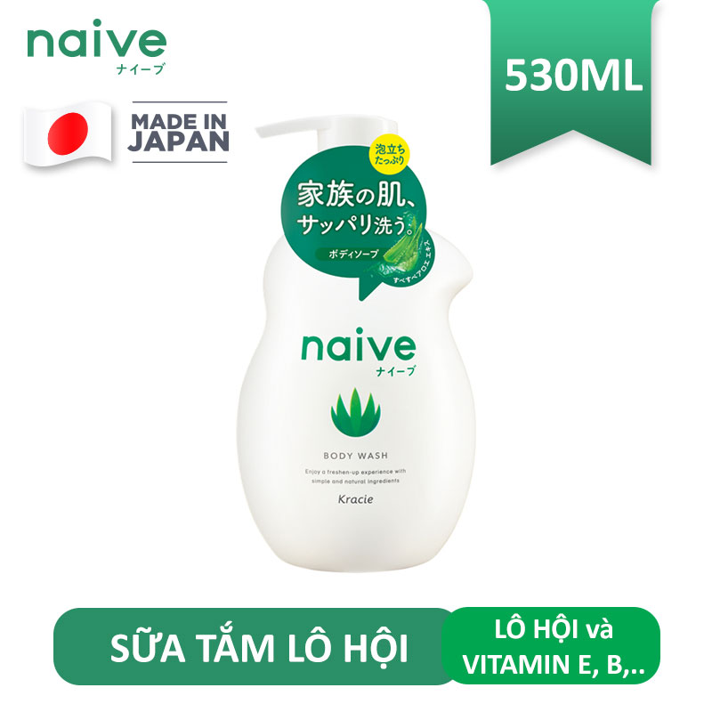 Sữa Tắm Lô Hội Naïve 530ml