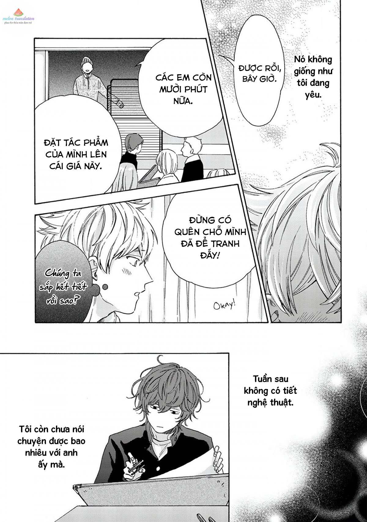 ngôi sao hạng nhất được vẽ bằng nụ hôn chapter 2 12