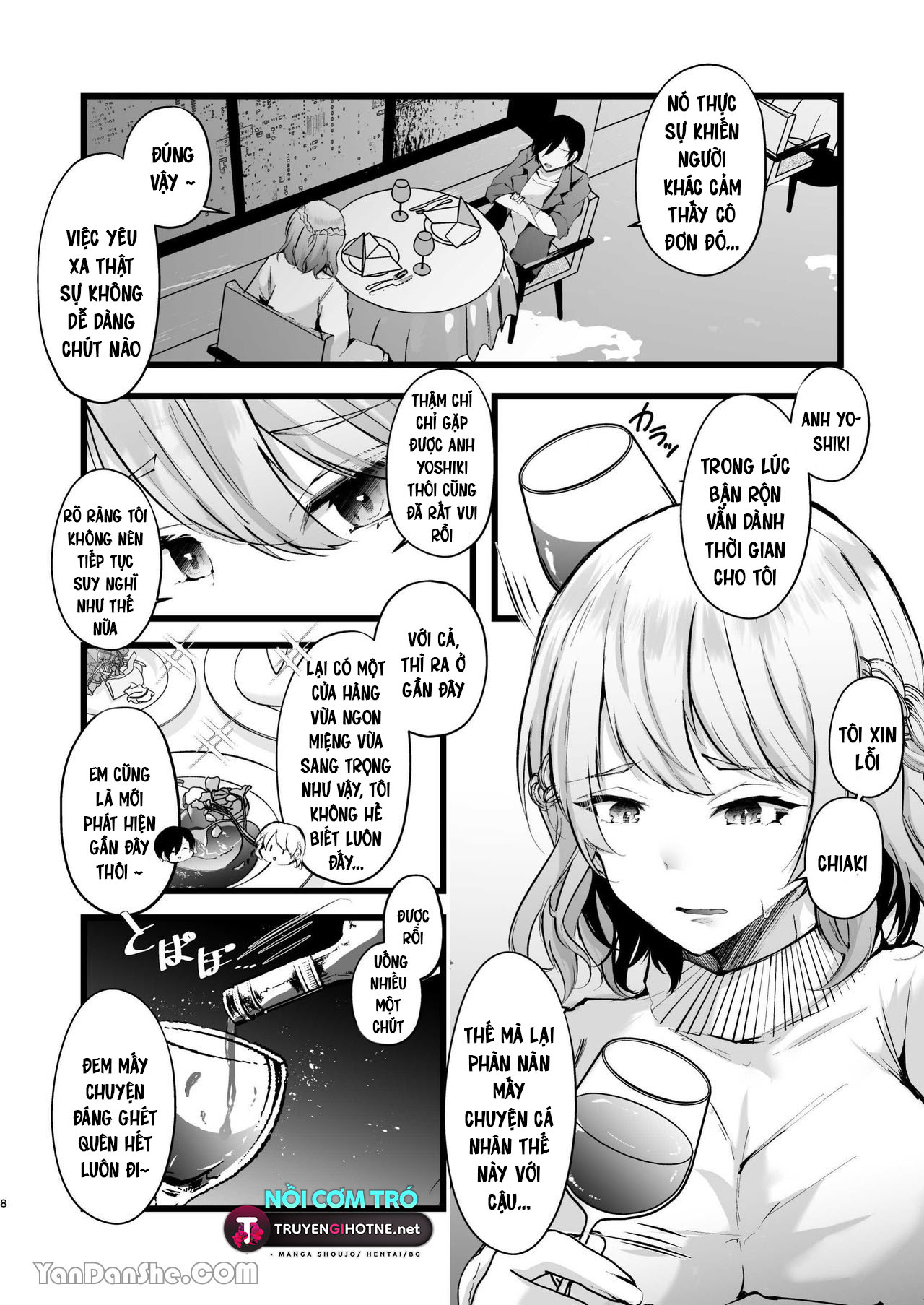 hậu bối hinaki-kun ưu tú bị mê đắm với hạt le ngọt nước và giành lấy tôi từ bạn trai chapter 1.1 8
