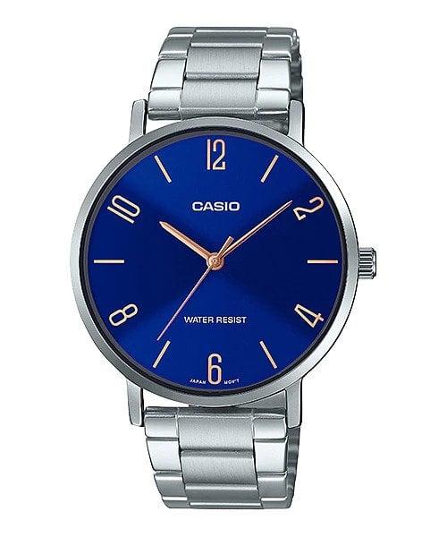 Đồng Hồ Nam Dây Thép Casio MTP-VT01D-2B2UDF | MTP-VT01D-2B2