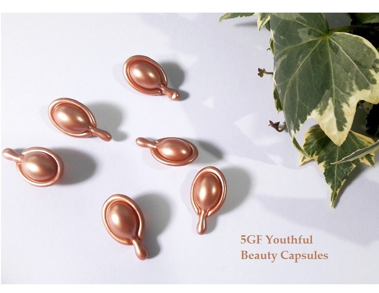 Bộ 5 Viên nang B.Lena dưỡng da 5GF trắng sáng, trị mụn thâm, tái tạo da và lưu giữ thanh xuân 5GF Youthful Beauty Capsule