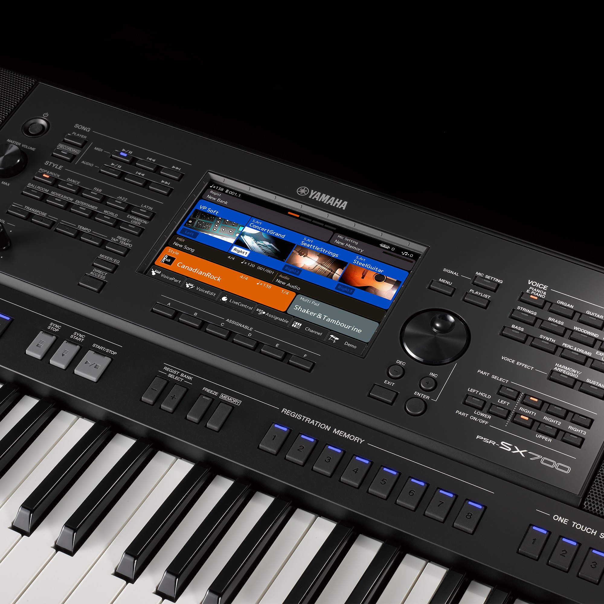 Đàn Organ (Keyboard) YAMAHA PSR-SX700 phù hợp các buổi biễu diễn trực tiếp - Bảo hành chính hãng 12 tháng - Hàng chính hãng