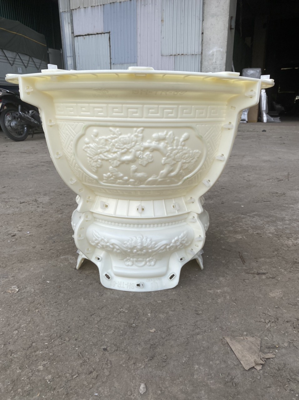 Khuôn chậu cảnh tròn 69 ABS