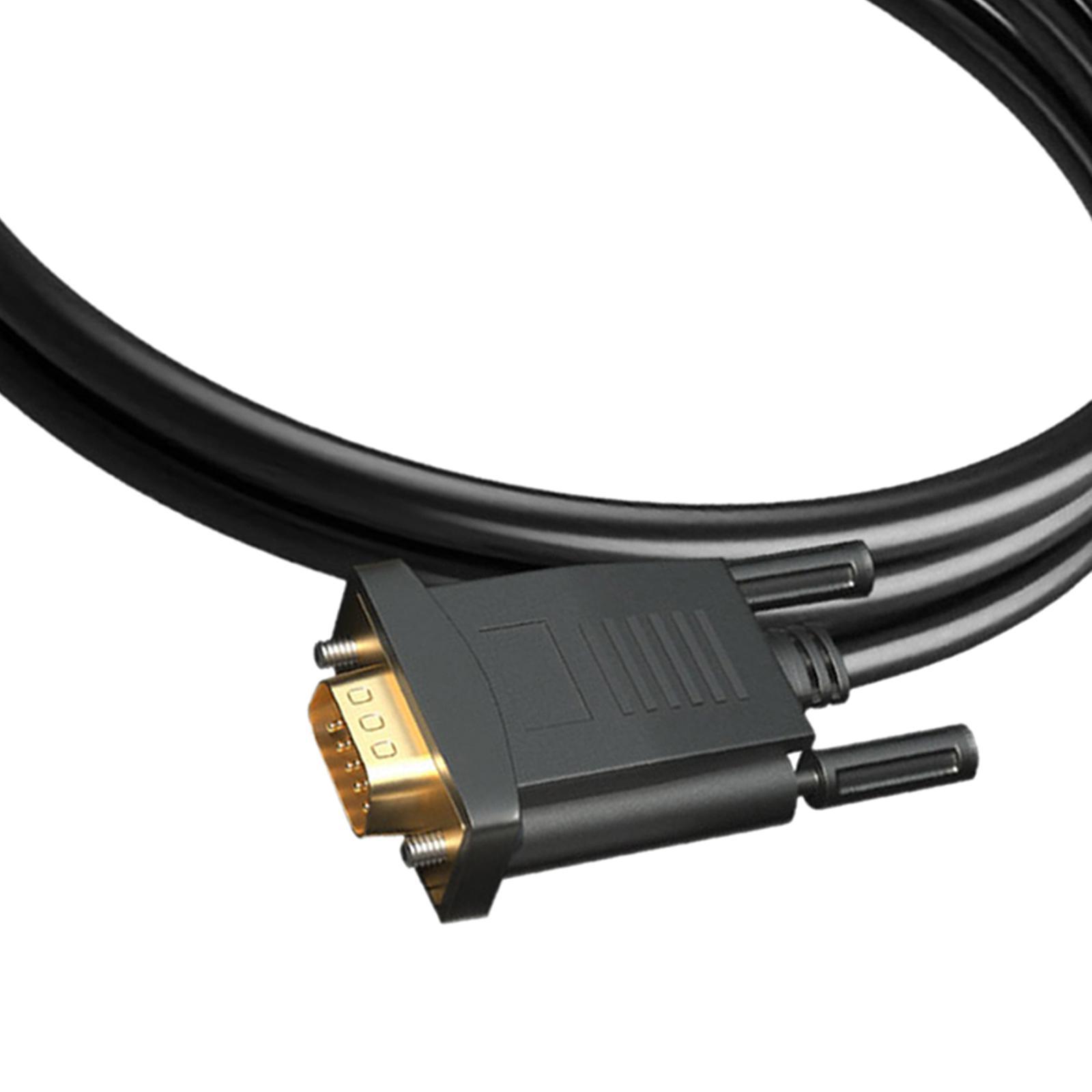 USB C to VGA Adapter Cable 10Gbps 1080P Converter for  Monitors