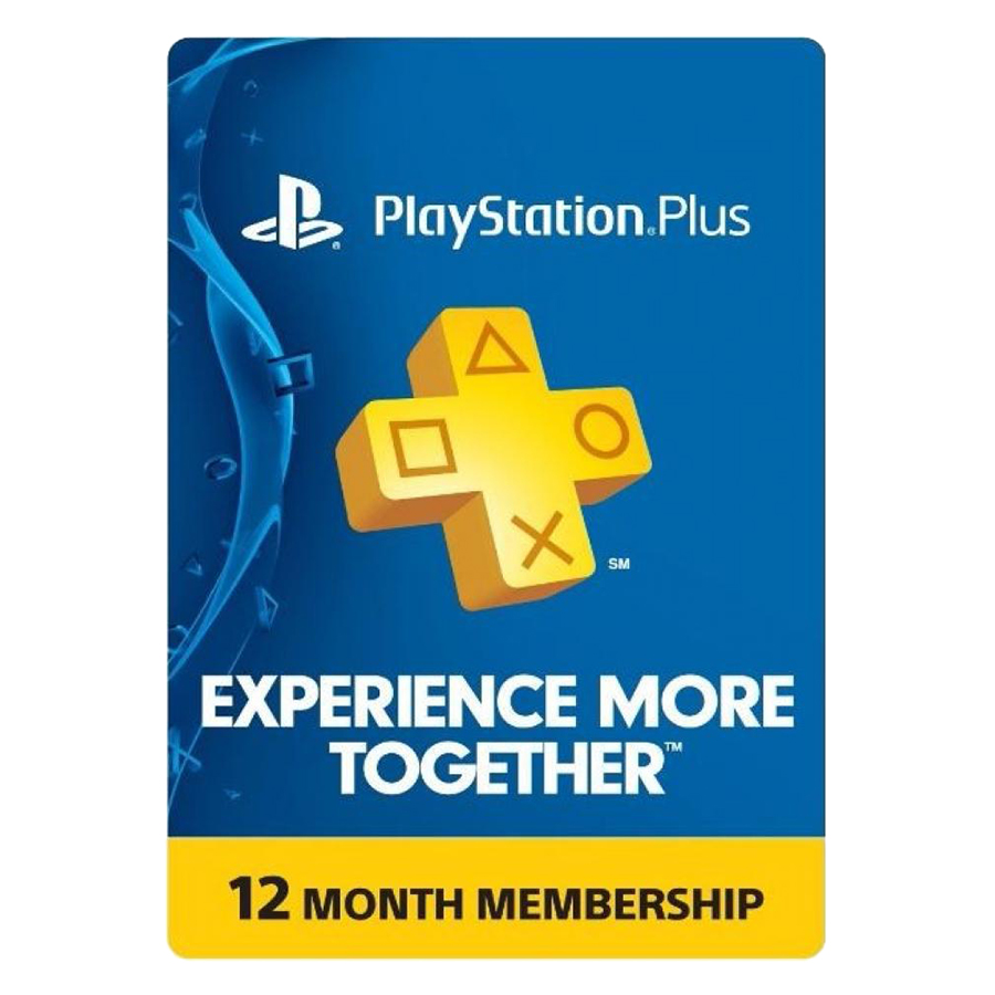 Thẻ PlayStation PSN Plus 12 Tháng Hệ US - Hàng Chính Hãng