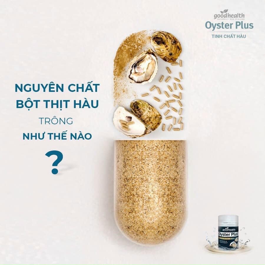 Tinh chất Hàu biển New Zealand GoodHealth Oyster Plus Hỗ trợ tăng cường sức khỏe nam giới - QuaTangMe Extaste