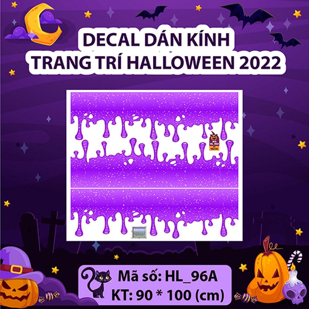 DECAL TRANG TRÍ HALLOWEEN 2022 COMBO SÂN KHẤU HÀI MA QUÁI