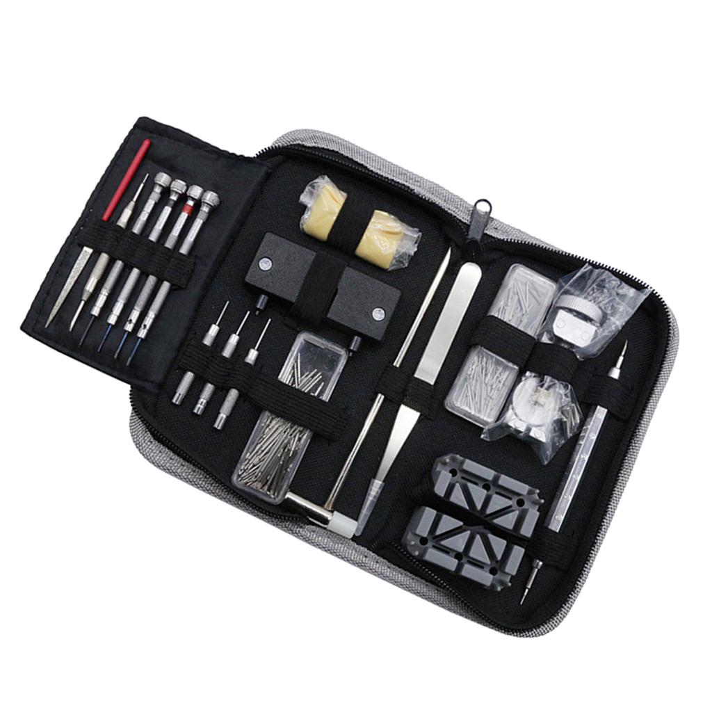 Maintenance Tool Set Watch Opening Tool With Storage Box - 255 Pieces
