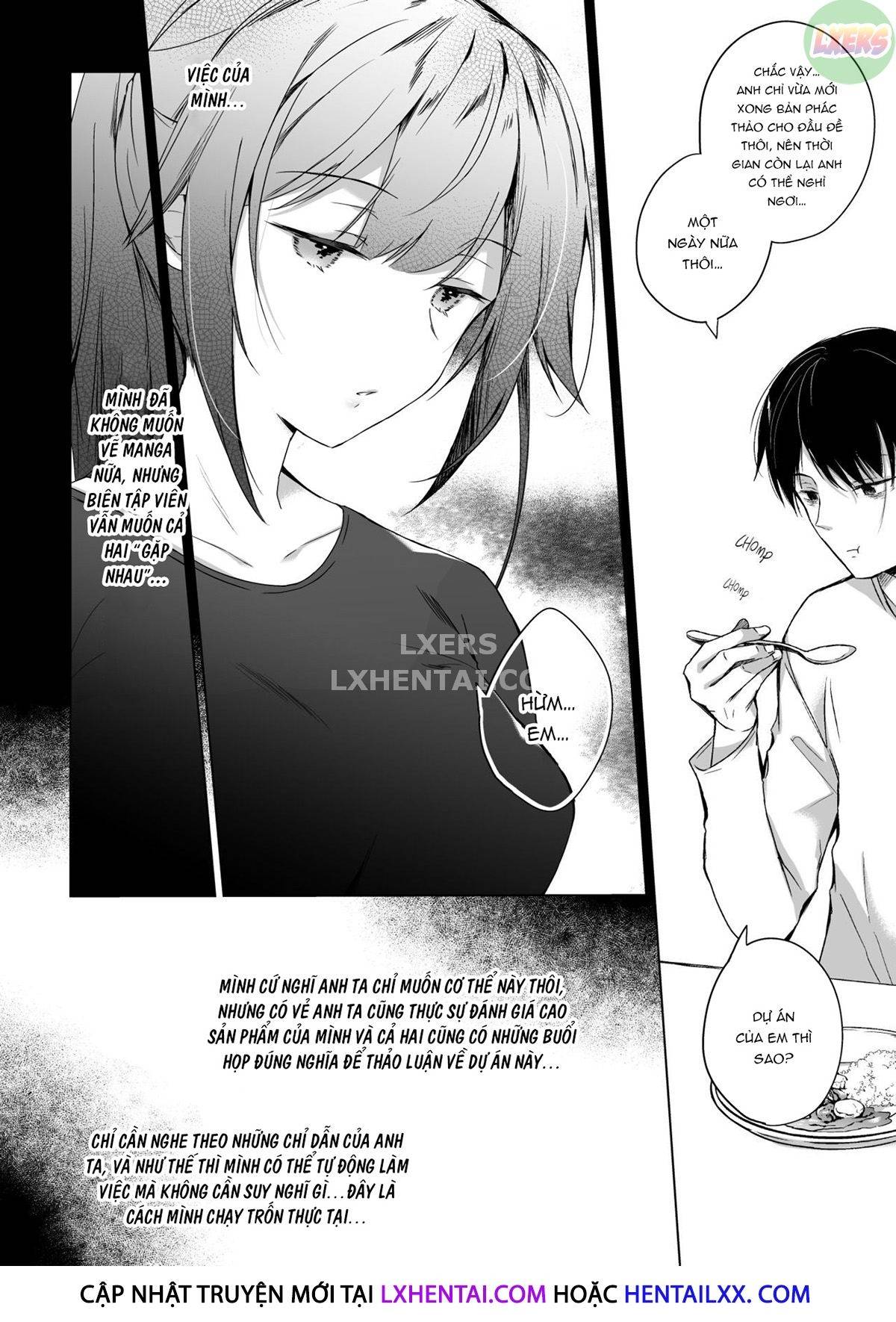 vợ tôi cư xử rất lạ sau hội thảo manga… chapter 2 7
