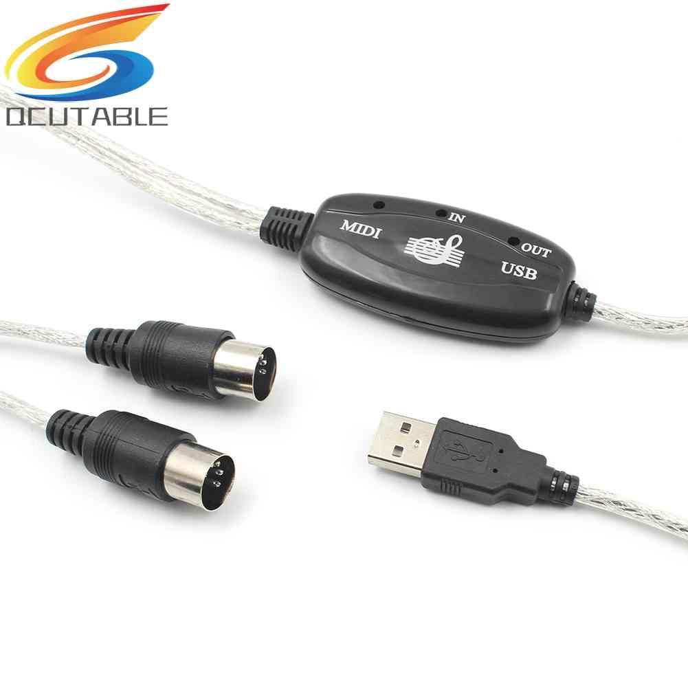 Cáp Chuyển Đổi MIDI Sang USB Chuyên Nghiệp Cho Bàn Phím Điện Tử