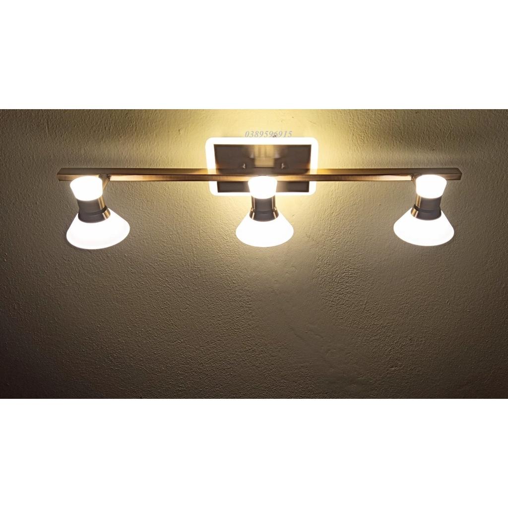 Đèn led soi tranh -đèn rọi tranh đế led