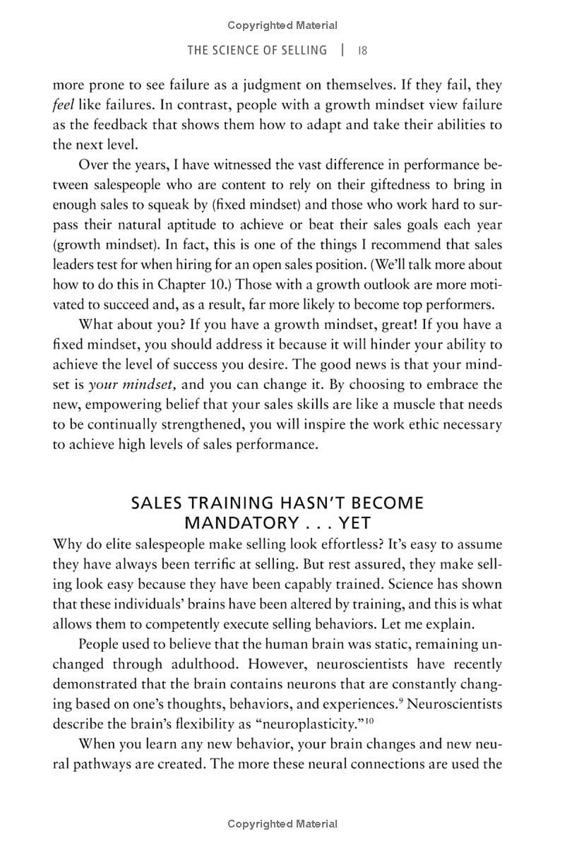 The Science Of Selling