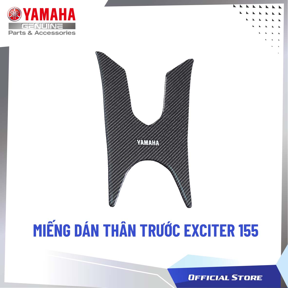 MIẾNG DÁN CARBON THÂN TRƯỚC - EXCITER 155