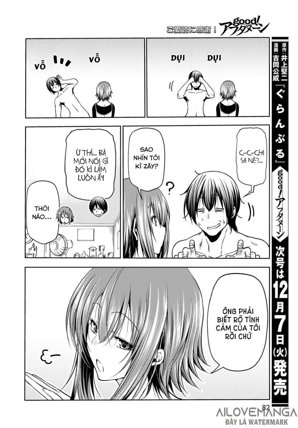 cô gái thích lặn - grand blue chapter 73.2 21