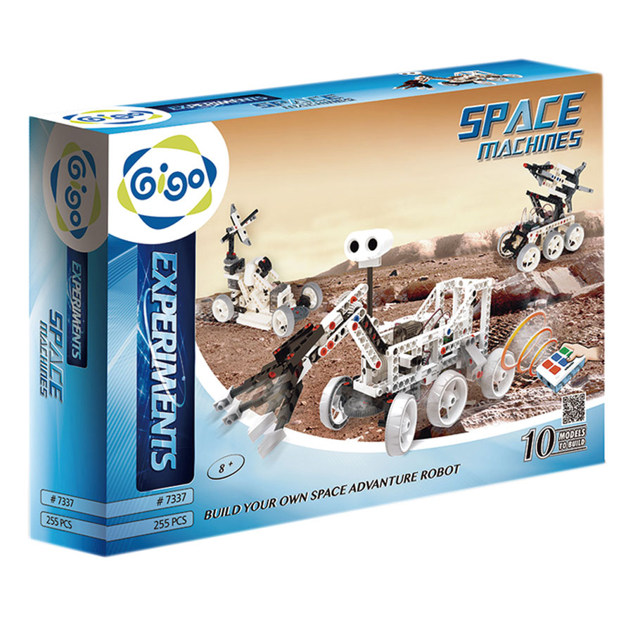 Đồ Chơi Điều Khiển Từ Xa Gigo Toys – Mô Hình Cùng Bé Khám Phá Vũ Trụ Space Machines 7337 (255 Mảnh Ghép)