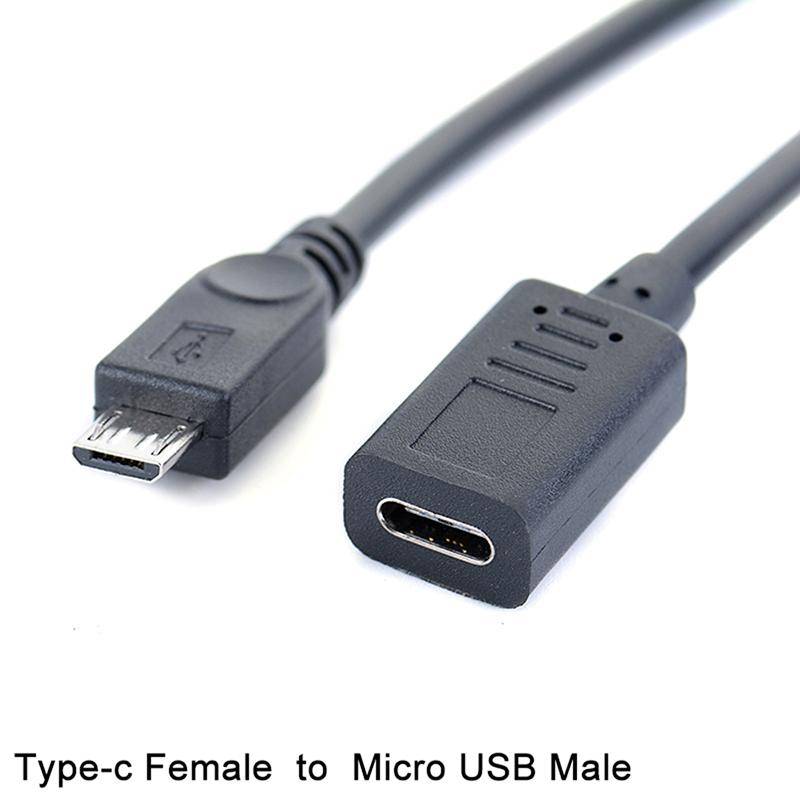 Dropshipping USB Type-c Nữ Sang Micro USB Nam OTG Cáp Kết Nối Bộ Chuyển Đổi Màu Sắc: Trái Thiên Thần