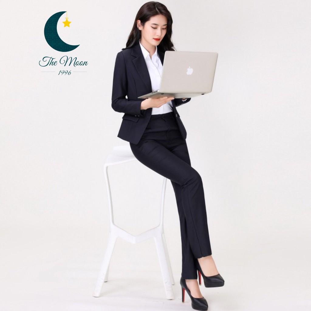 Áo Sơ Mi Nữ Dài Tay Màu Trắng Loại 1 Phù Hợp Với Mọi Lứa Tuổi