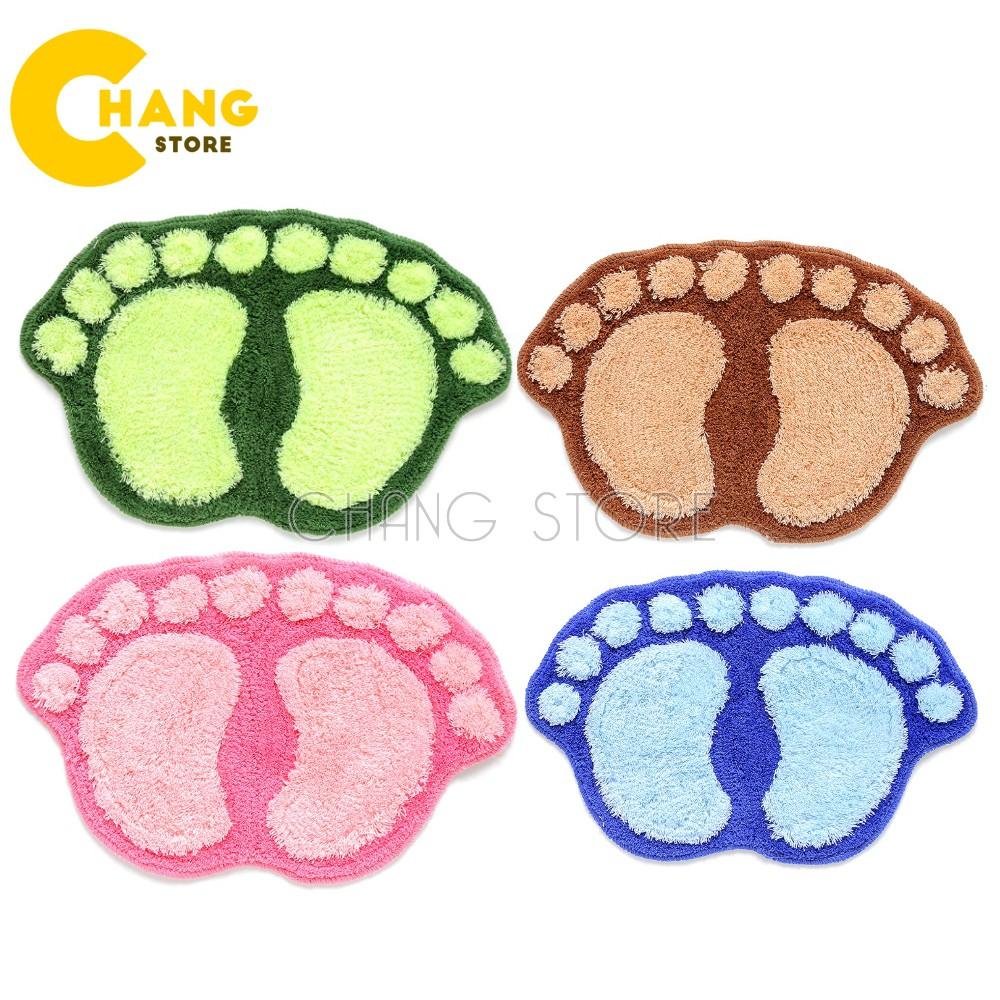 Thảm Lau Chân Hình Bàn Chân Siêu Thấm