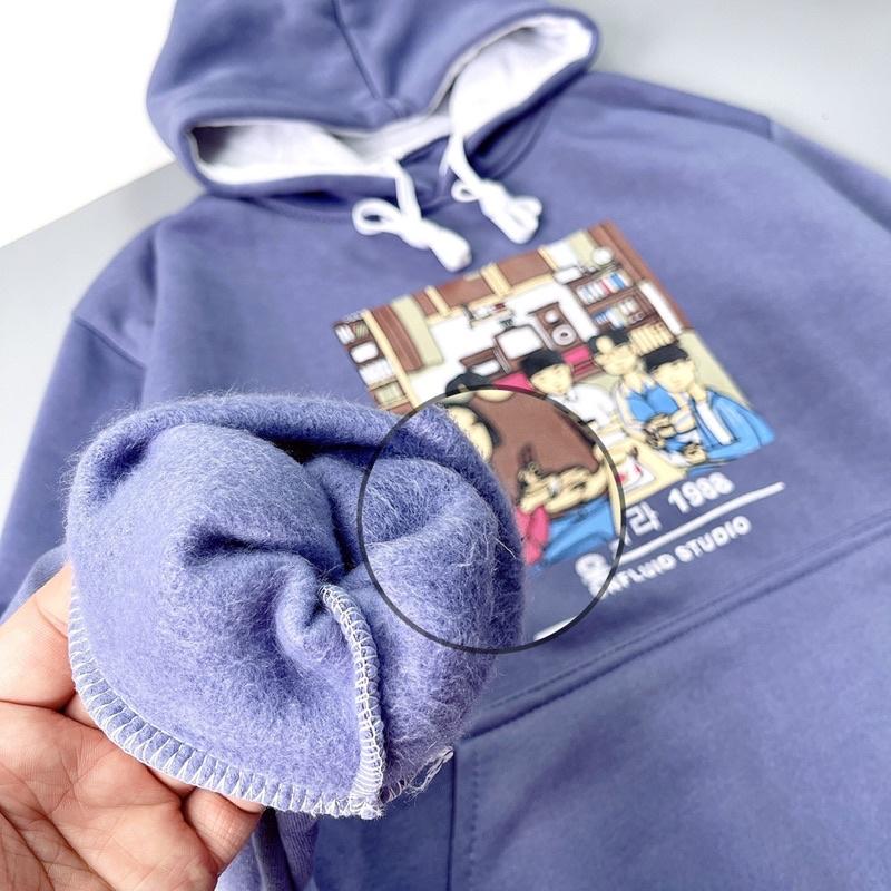 Áo hoodie nam nữ nỉ bông hàng quảng châu dày dặn HD GIA ĐÌNH 1998