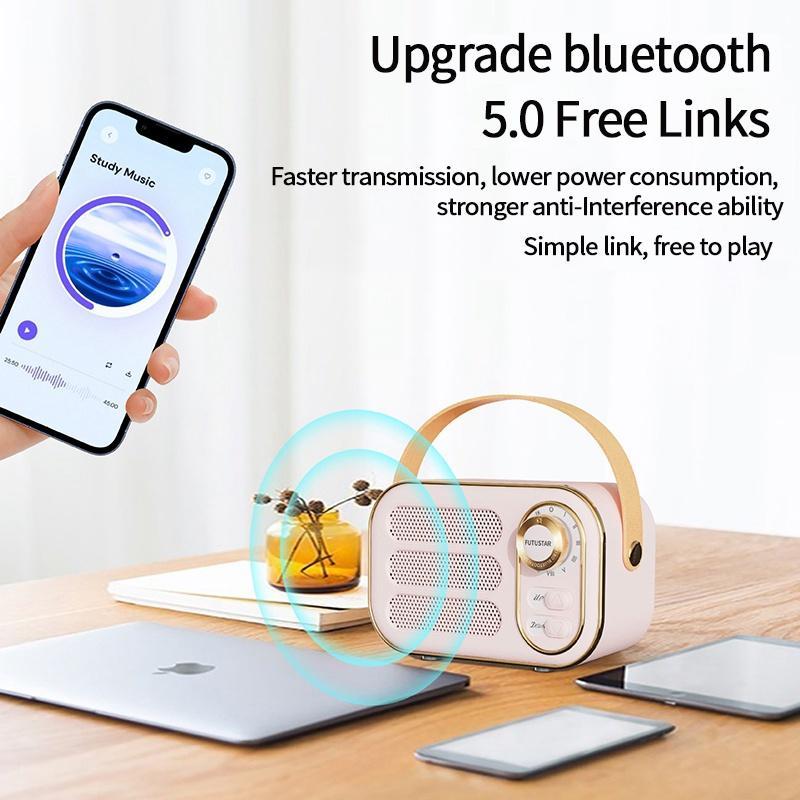 Loa Bluetooth Không Dây Nhỏ Gọn Có Tay Cầm