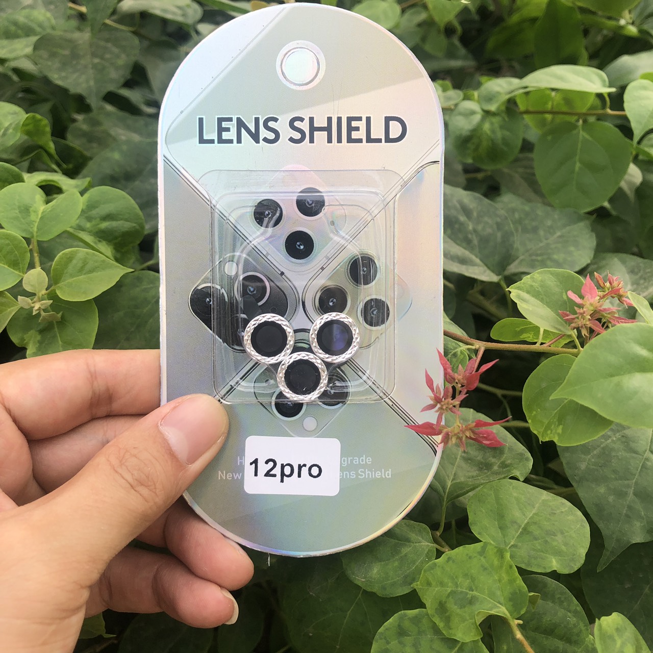 Bộ Vòng Bảo Vệ Camera Dành Cho iPhone 12Pro - 12Pro Max  - Chống Bụi, Hạn chế vân tay & Mờ Camera - Phay Kim Cương Siêu Chất