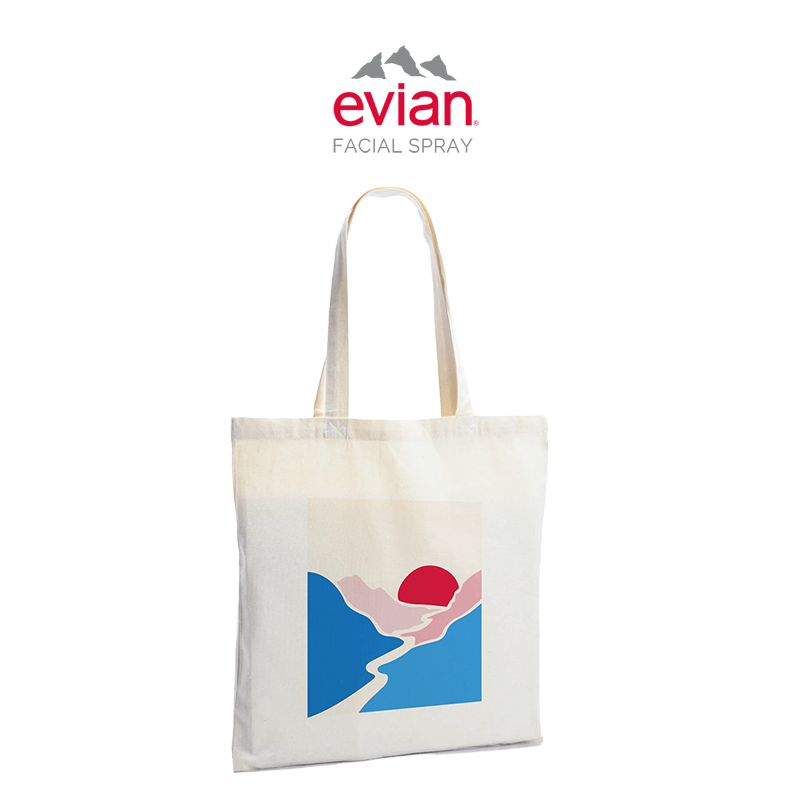 Túi tote Evian