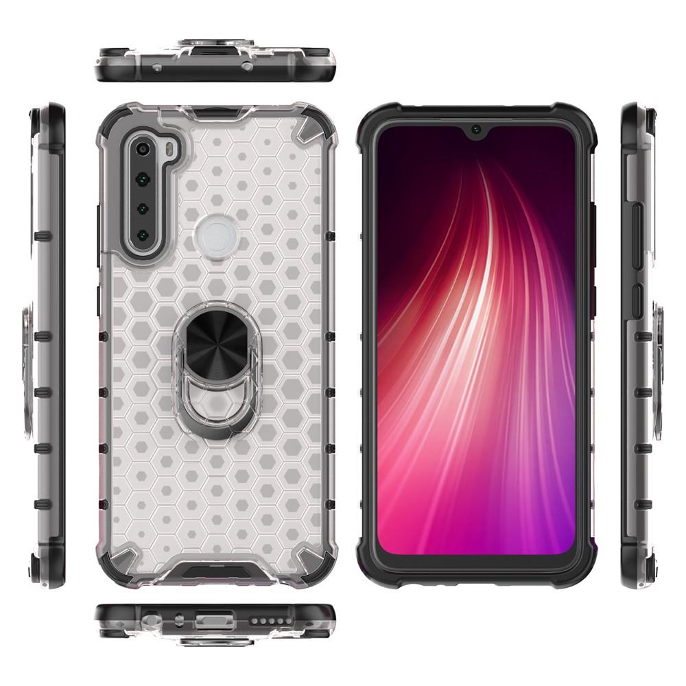 Ốp lưng cho Xiaomi Redmi Note 7 Pro 8 Pro Note 9S 9 Pro Max 10X 4G chống sốc họa tiết tổ ong kèm nhẫn iring