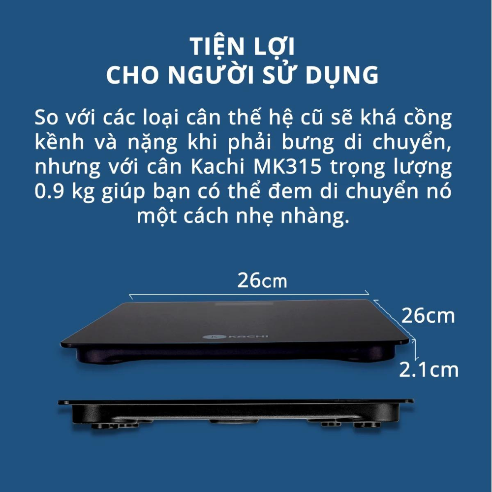 Cân Điện Tử Thông Minh Kachi Mk315