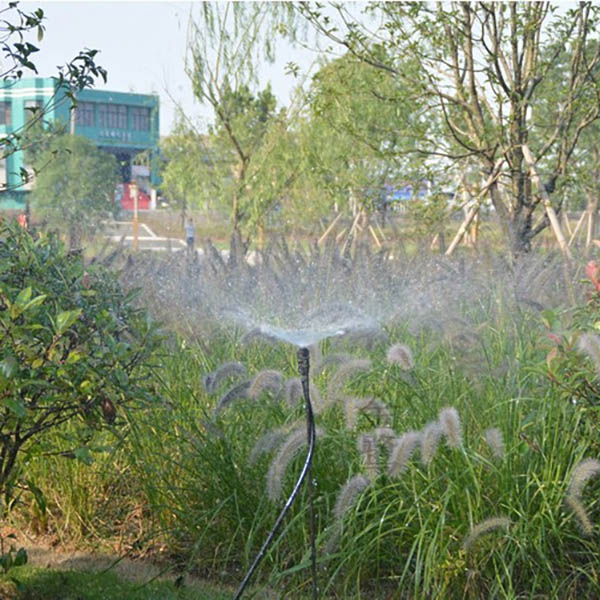 Bộ 4 béc phun mưa dạng quạt điều chỉnh lưu lượng ren 21