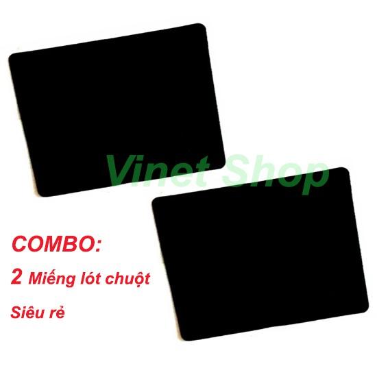 COMBO 2 MIẾNG LÓT CHUỘT MÁY TÍNH TRƠN GIÁ RẺ -DC10000