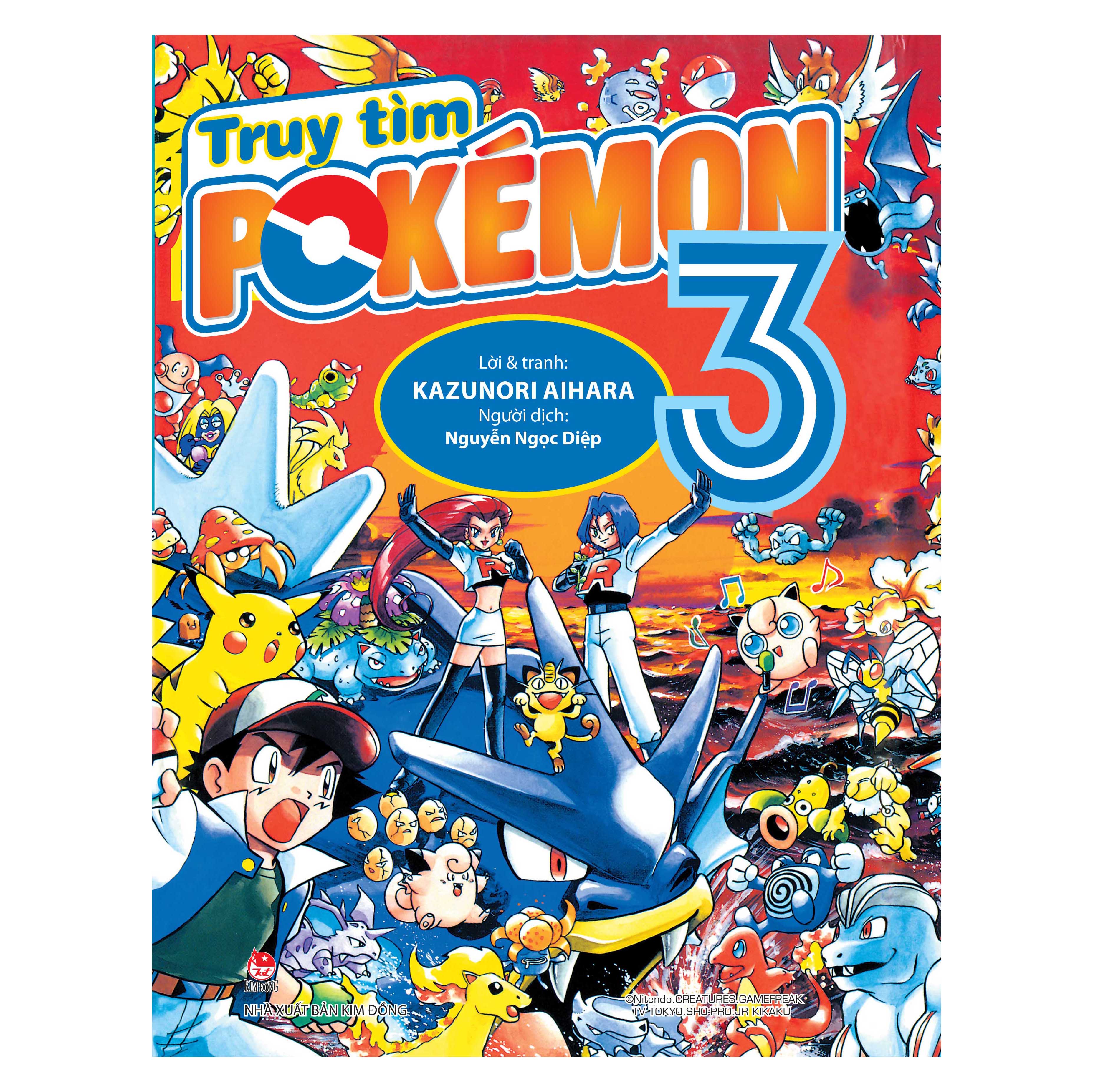 Truy Tìm Pokémon (Tập 1, 2, 3)