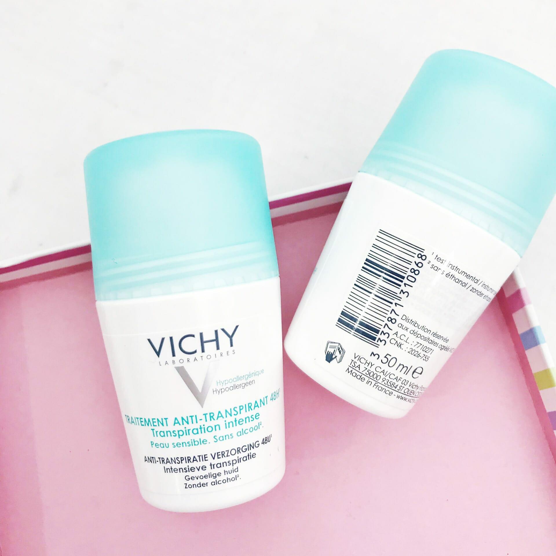 Lăn Khử Mùi Khô Thoáng Vùng Da Dưới Cánh Tay Vichy 50ml (Tặng băng đô mèo xinh xắn)