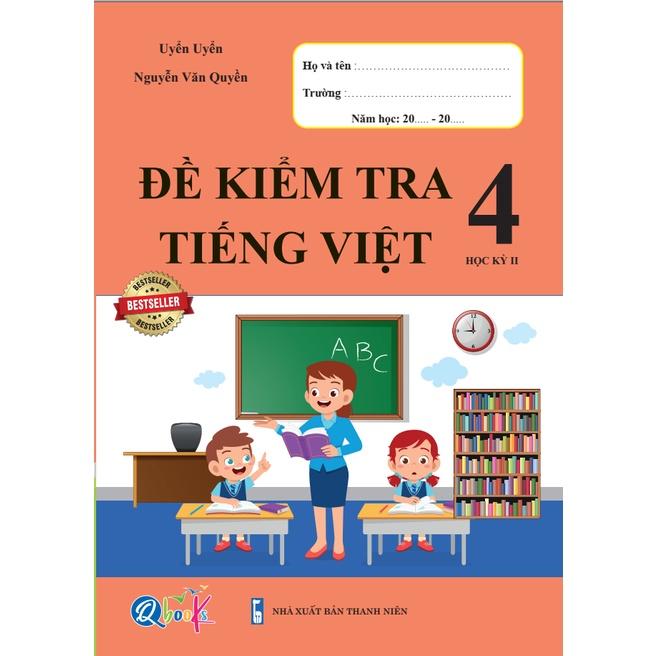 Sách - Combo Đề Kiểm Tra Lớp 4 Cả Năm - Toán và Tiếng Việt