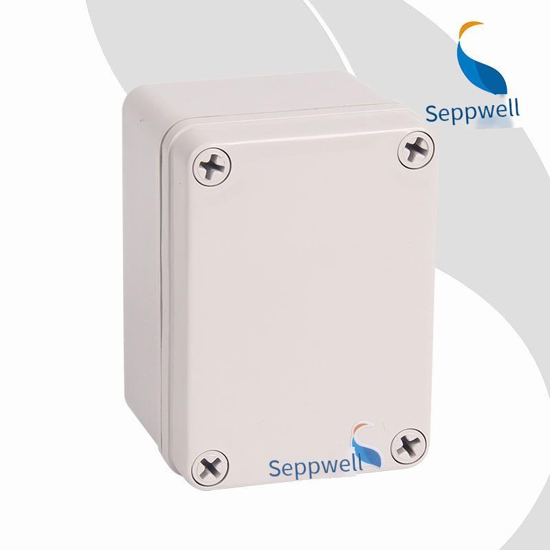 Giao hàng nhanh Saipu hộp nối nhựa ABS ngoài trời IP67 kín hộp chống nước lỗ nút hộp nối nguồn đầu cuối