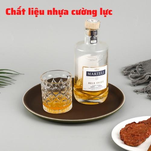 khay bưng cà phê chống trơn trượt khay bê đồ uống phục vụ nhà hàng, khách sạn quán bar hình tròn vuông kích thước đủ