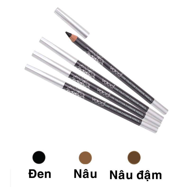 CHÌ MÀY CAO CẤP KHÔNG LEM VACCI - EYEBROW PENCIL