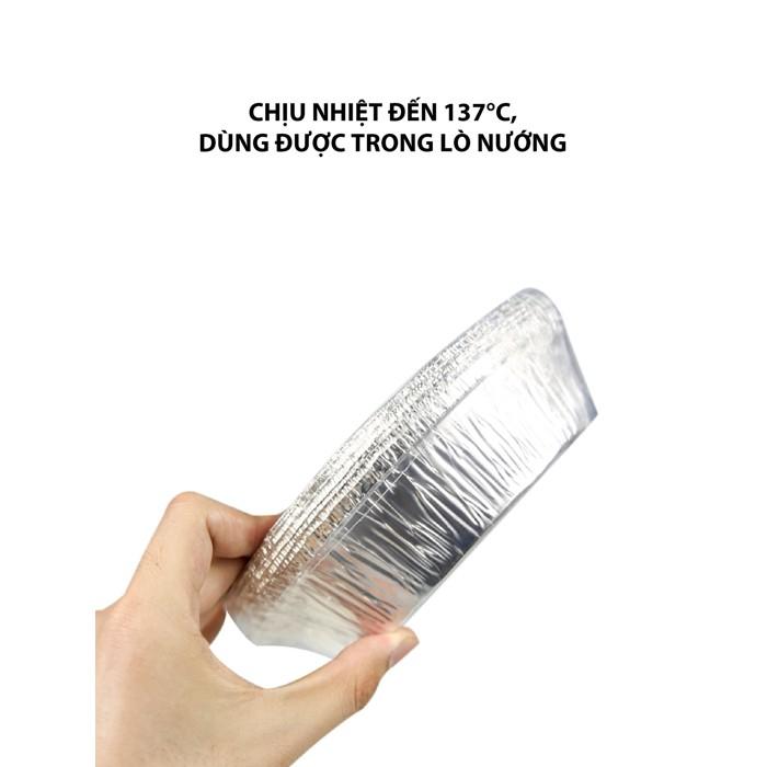 Khay nhôm tiện dụng có nắp đậy Annapurna LR183-183-47 - 5 cái/lốc