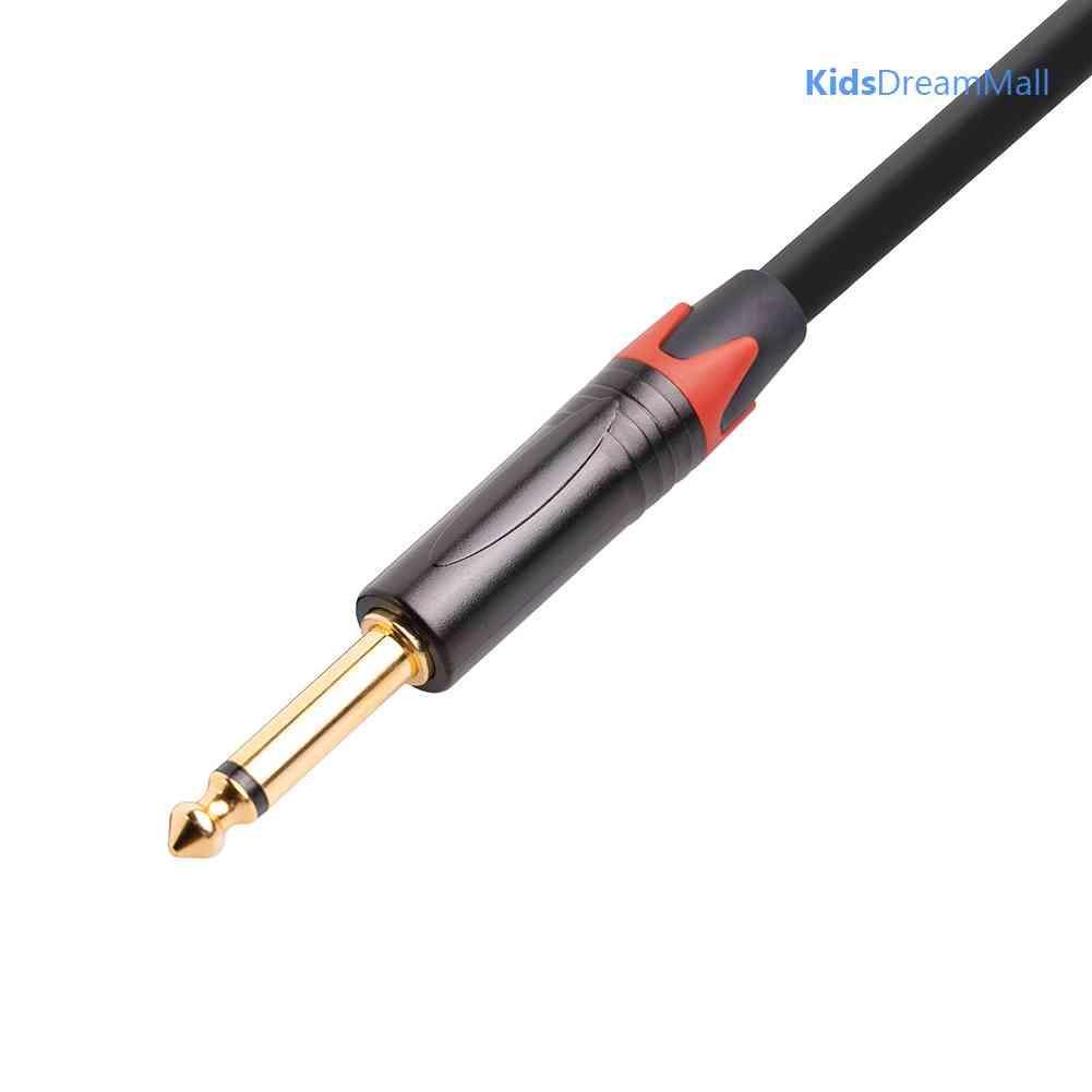 Mới Cáp Chuyển Đổi Âm Thanh 1 Sang 2 Giắc Cắm 3.5mm Sang 6.35mm