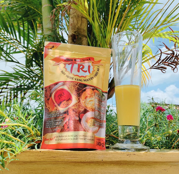 Tinh Bột Nghệ 300g - Dinh Dưỡng Thiết Yếu Cho Mẹ Sau Sinh