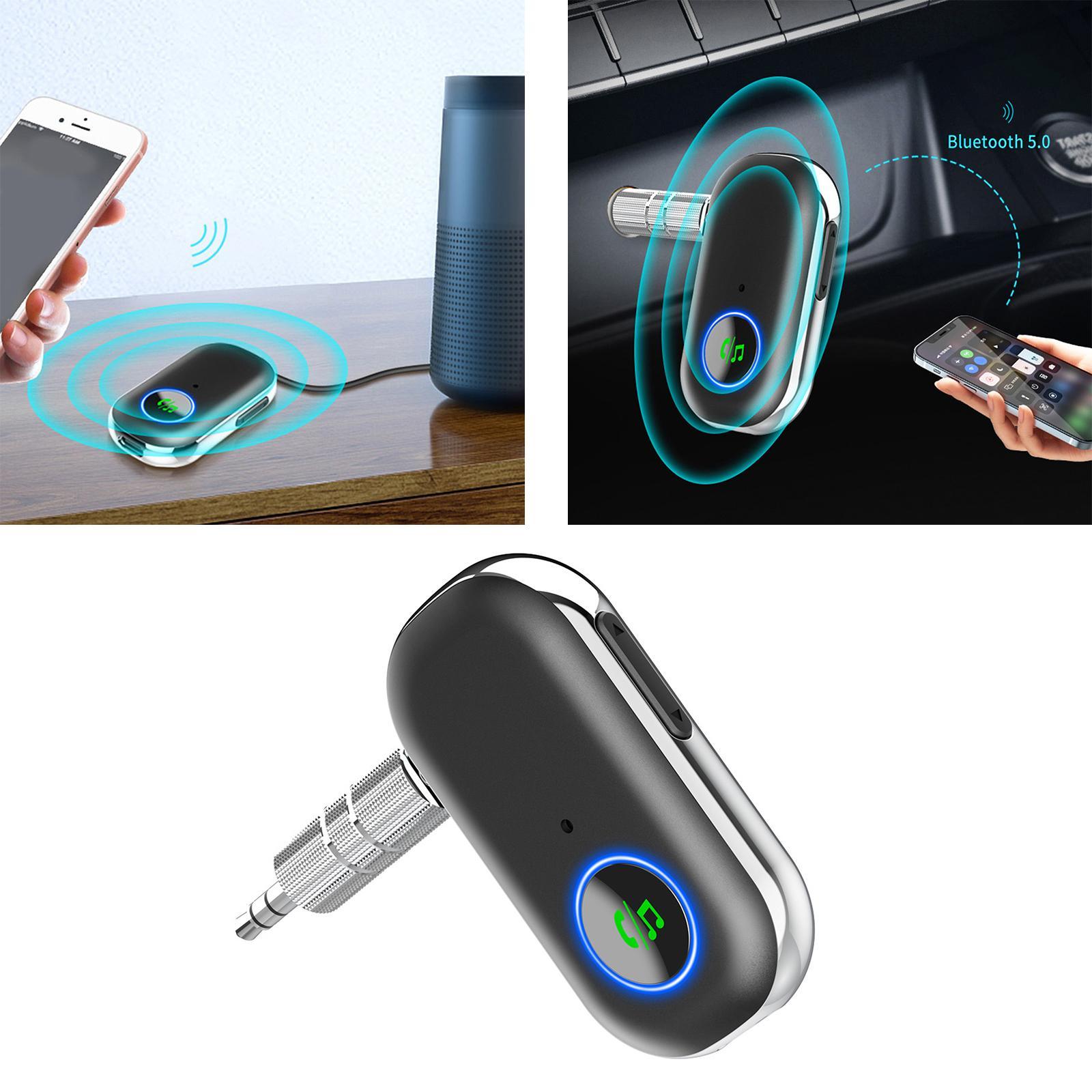 Bluetooth 5.0 Receiver for Car Wireless Bluetooth Car Adapter for Hands Free Call Speaker