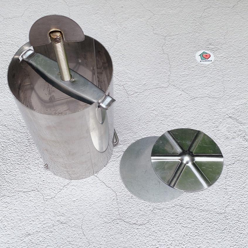 Khuôn Làm Giò Chả inox 1Kg Không Gỉ