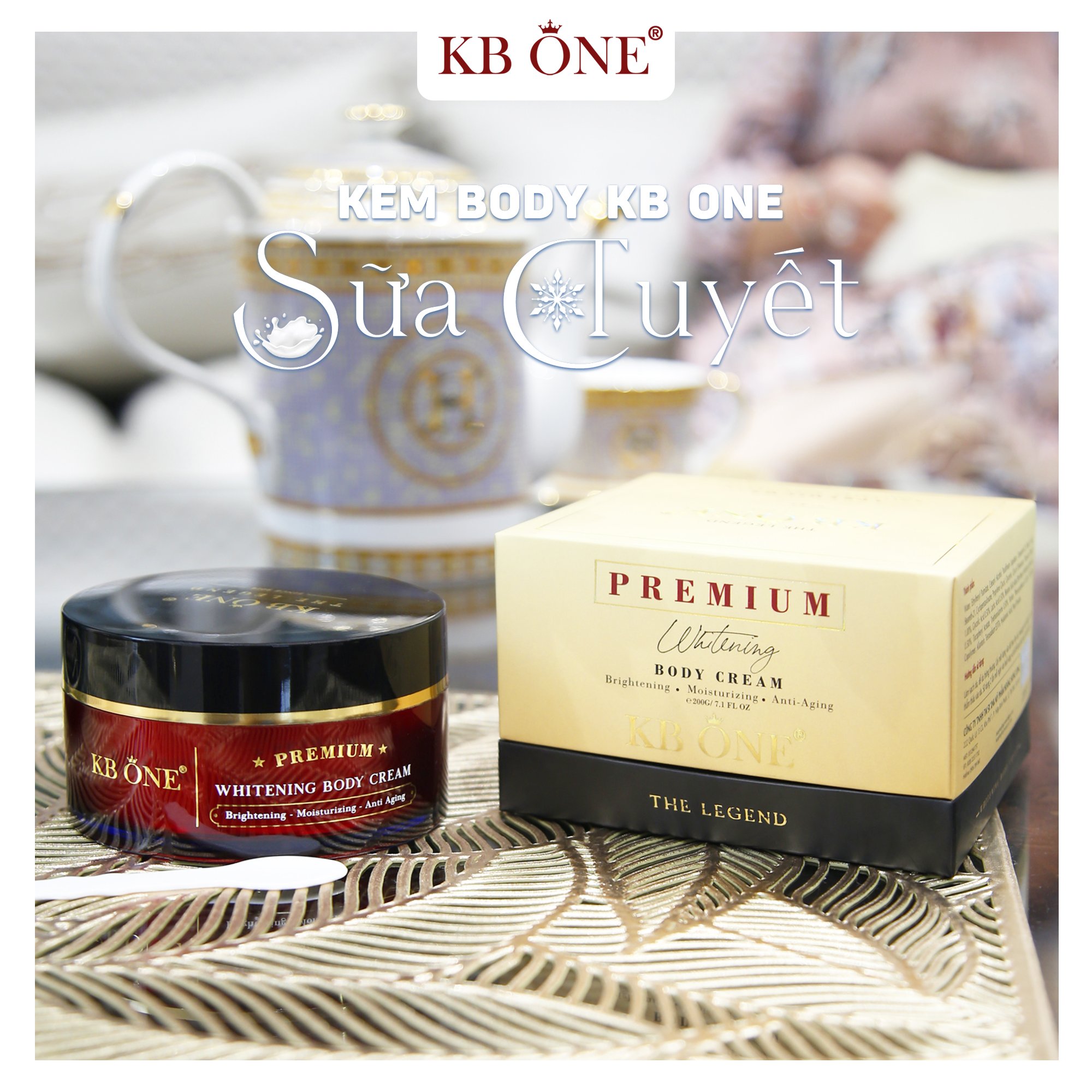 KB ONE - WHITENING BODY CREAM PREMIUM