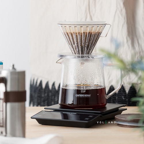 Phễu pha lọc cà phê V60 nhựa PCTG CAFE DE KONA