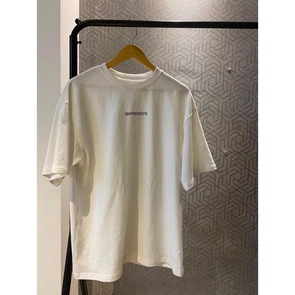 Áo Thun Nam Nữ UNISEX IMPRESSIVE TAY LỠ FORM RỘNG - I6823