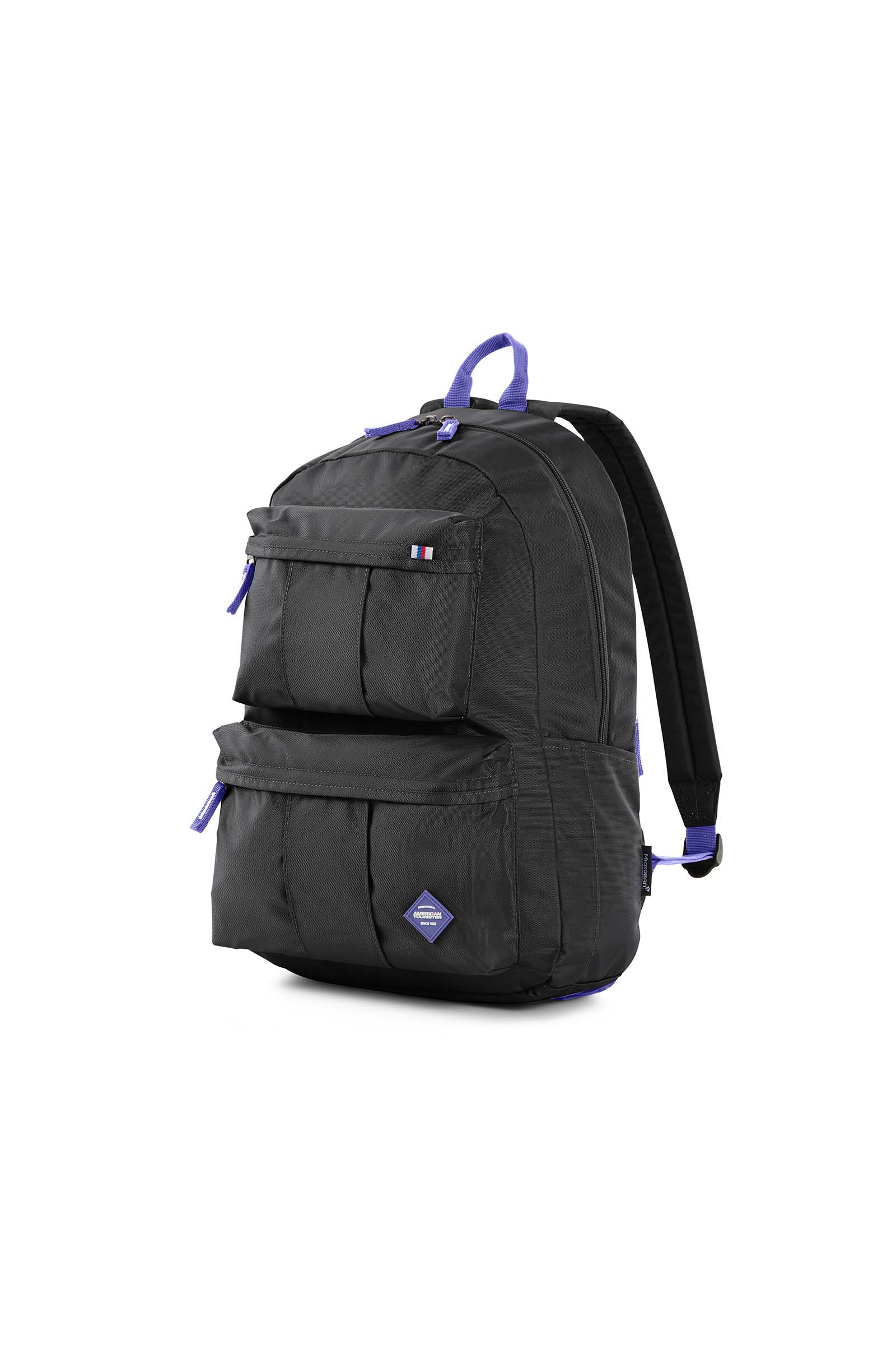 Balo American Tourister Riley Backpack 1 AS - màu BLACKCURRANT